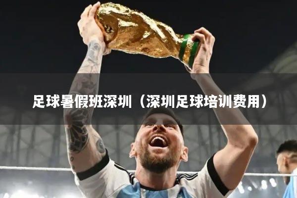 足球暑假班深圳（深圳足球培训费用）
